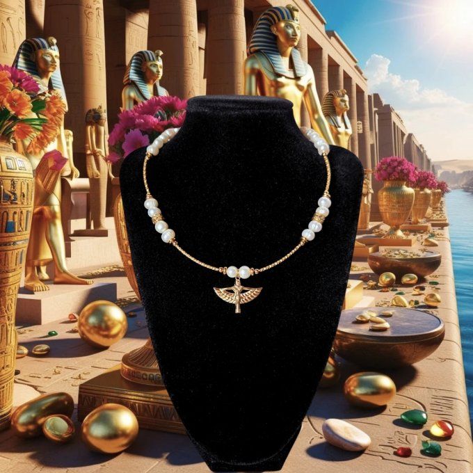 Collier Trésor du Nil - Isis