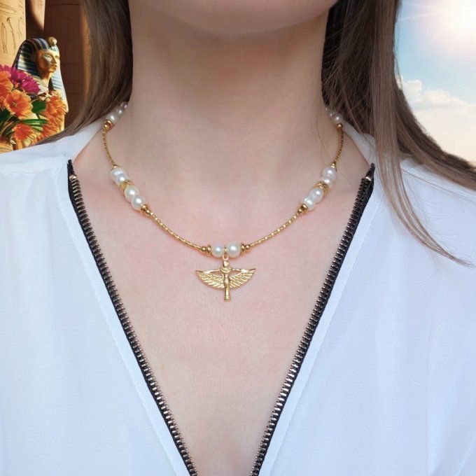 Collier Trésor du Nil - Isis