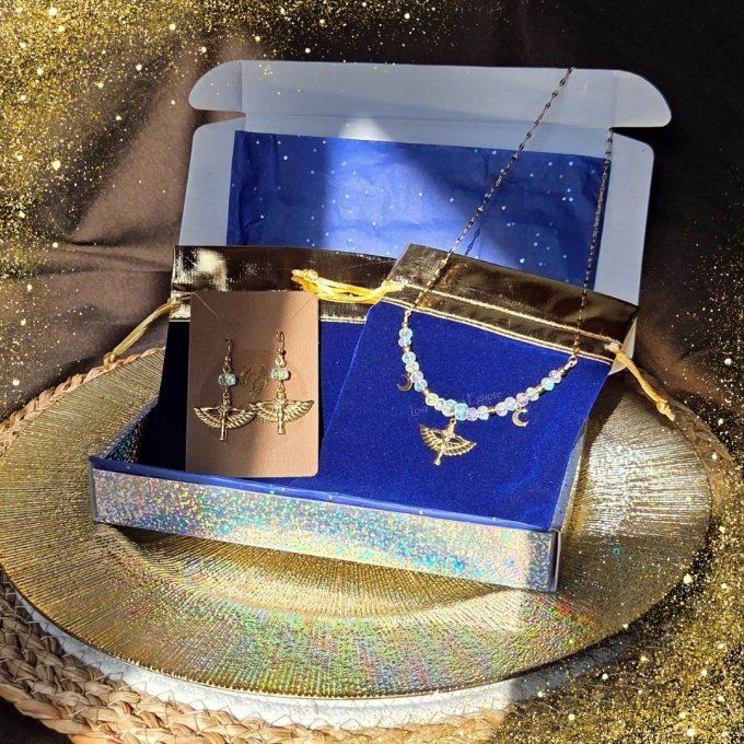 Mini Coffret de Noël égyptien - Isis