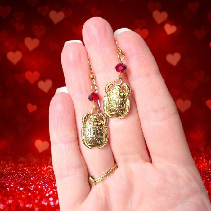 Fête des Mères - Boucles d'oreilles Coeur de Khepri