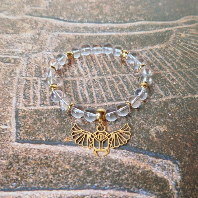 Bracelet NOUT en Cristal de Roche