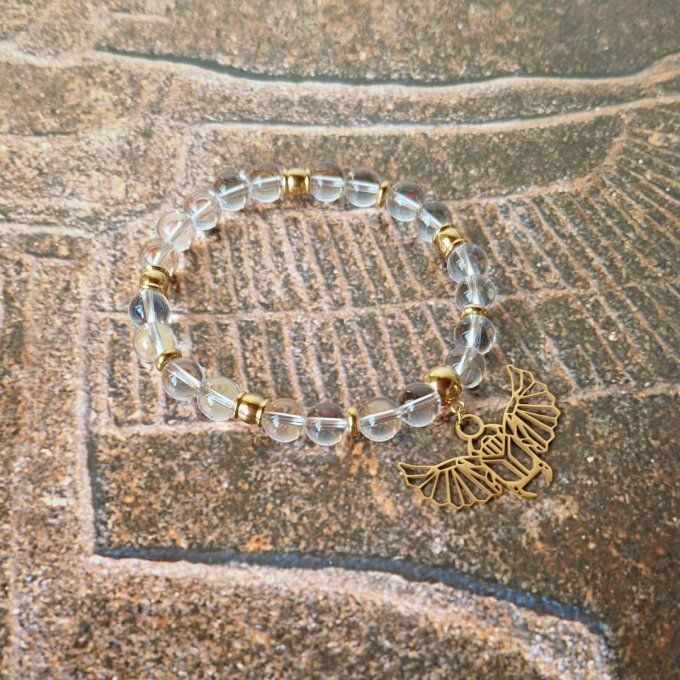 Bracelet NOUT en Cristal de Roche