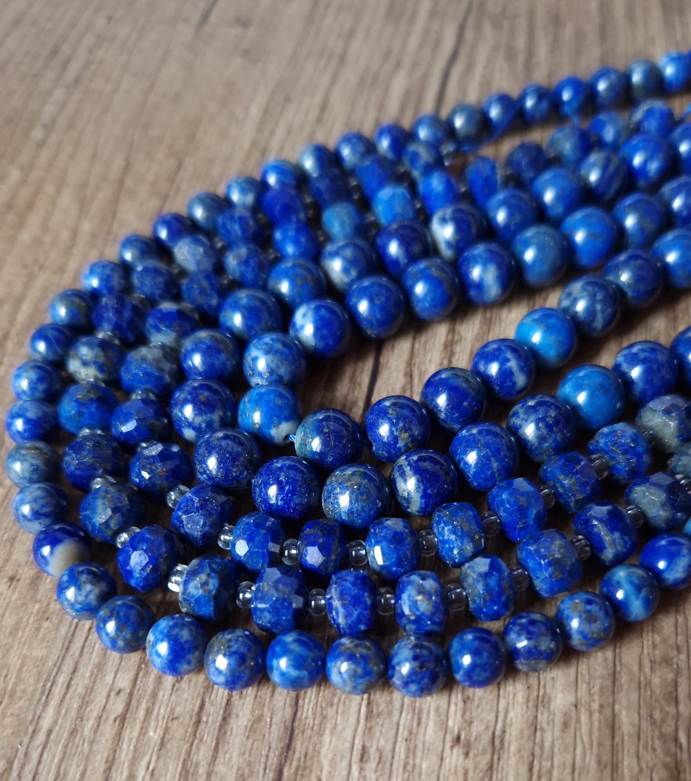 Lapis-lazuli rondes
