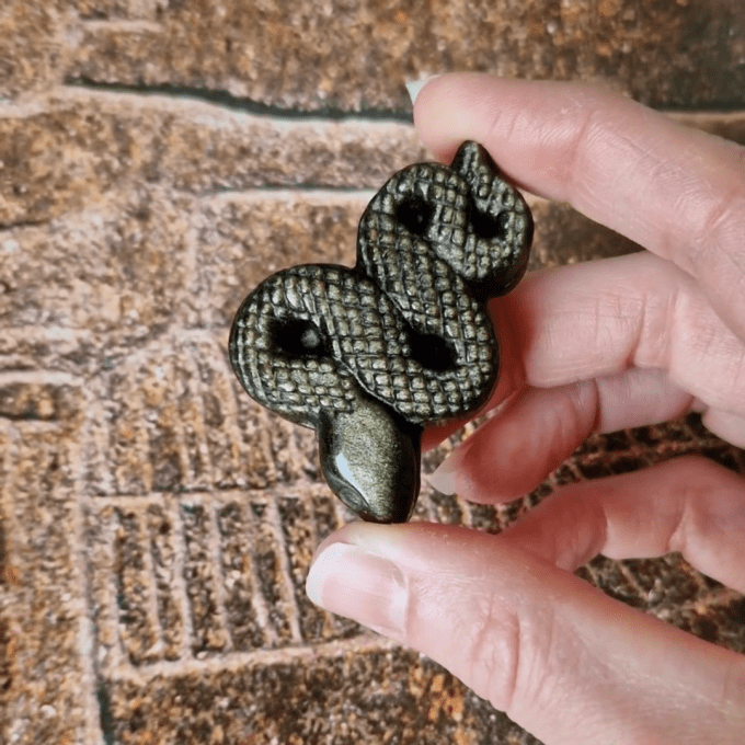Les Serpents en pierres naturelles